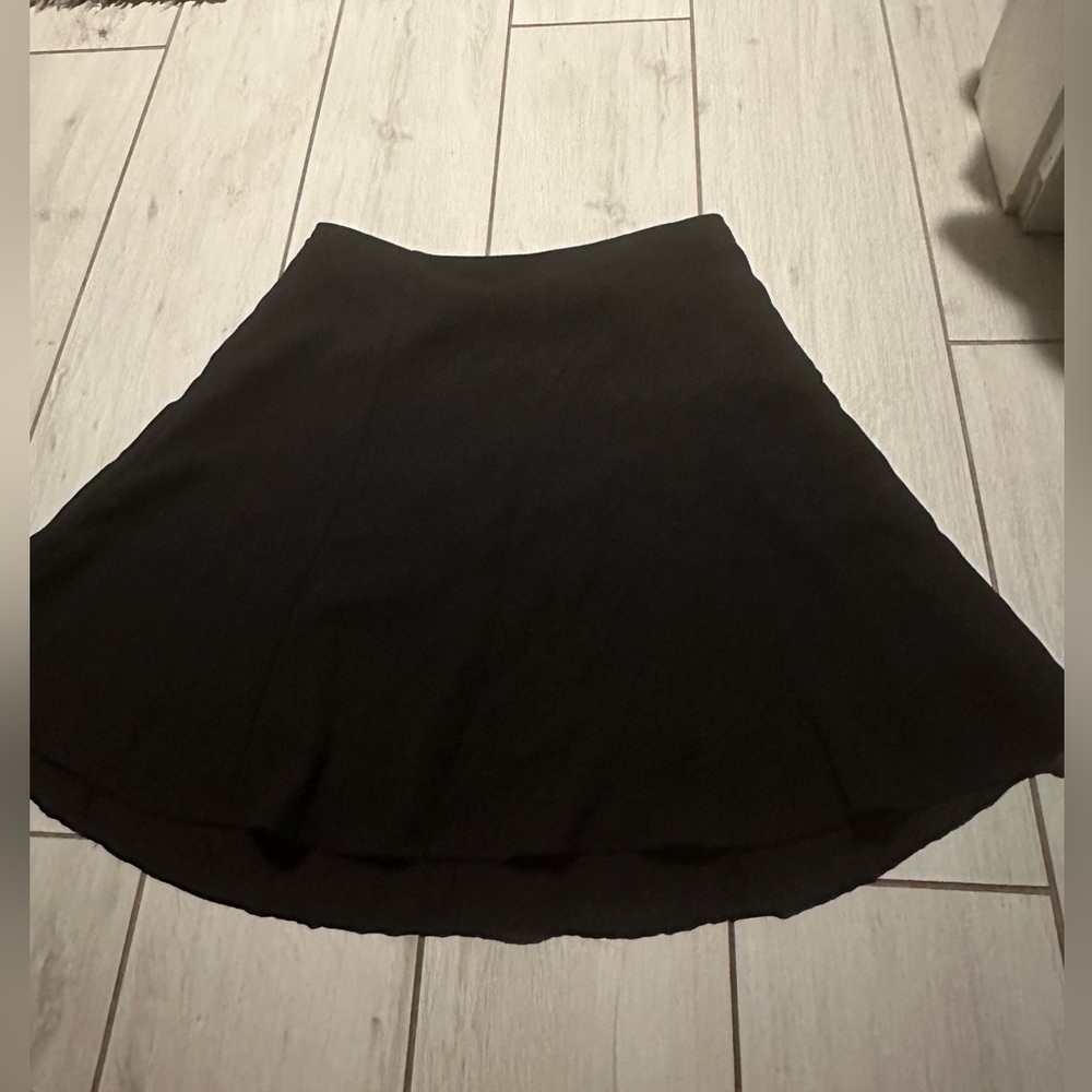 Never worn size XS black abercrombie and fitch mini skirt